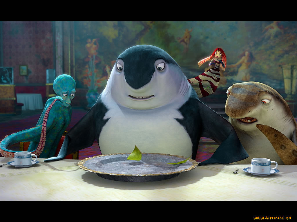 , shark, tale